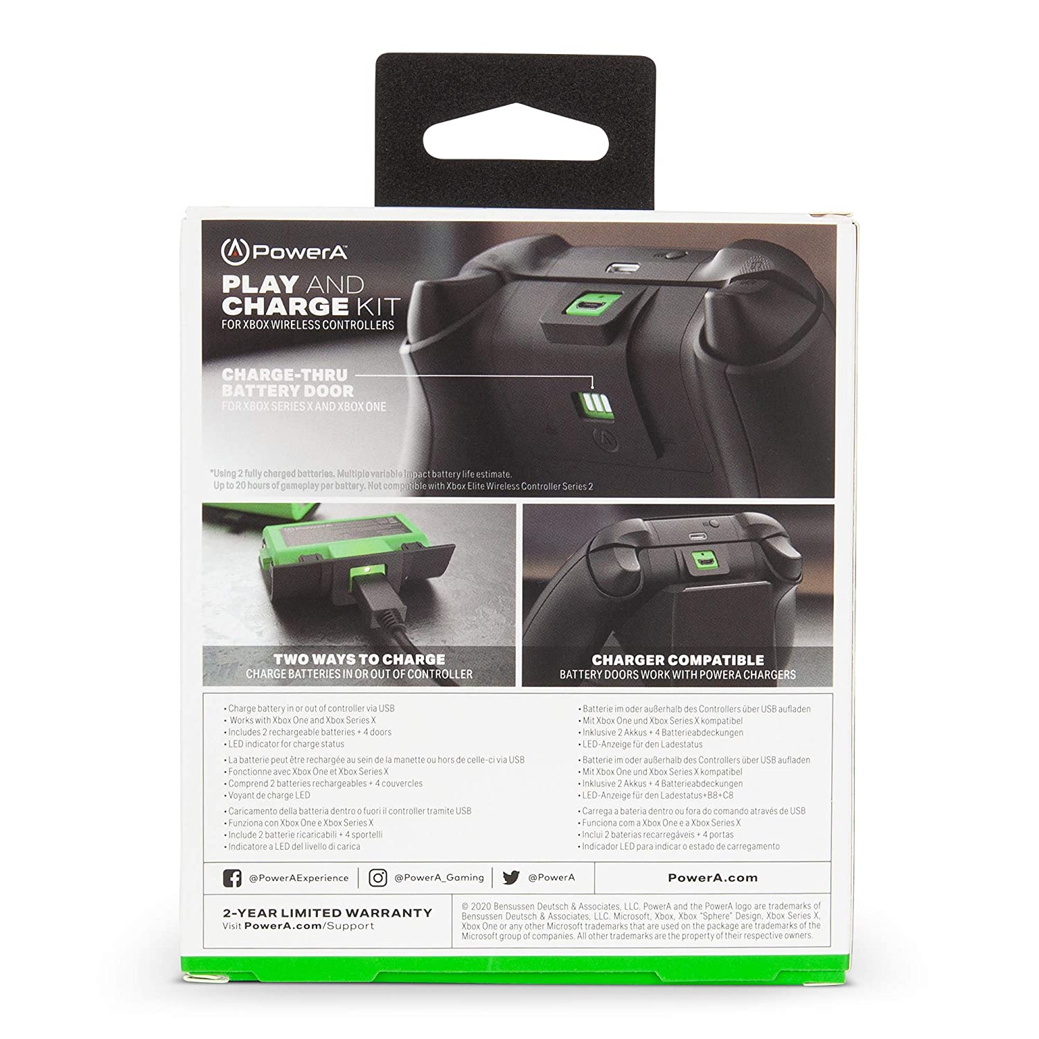 PowerA Play & Charge Kit 2 Battery (Xbox One | Xbox Series)